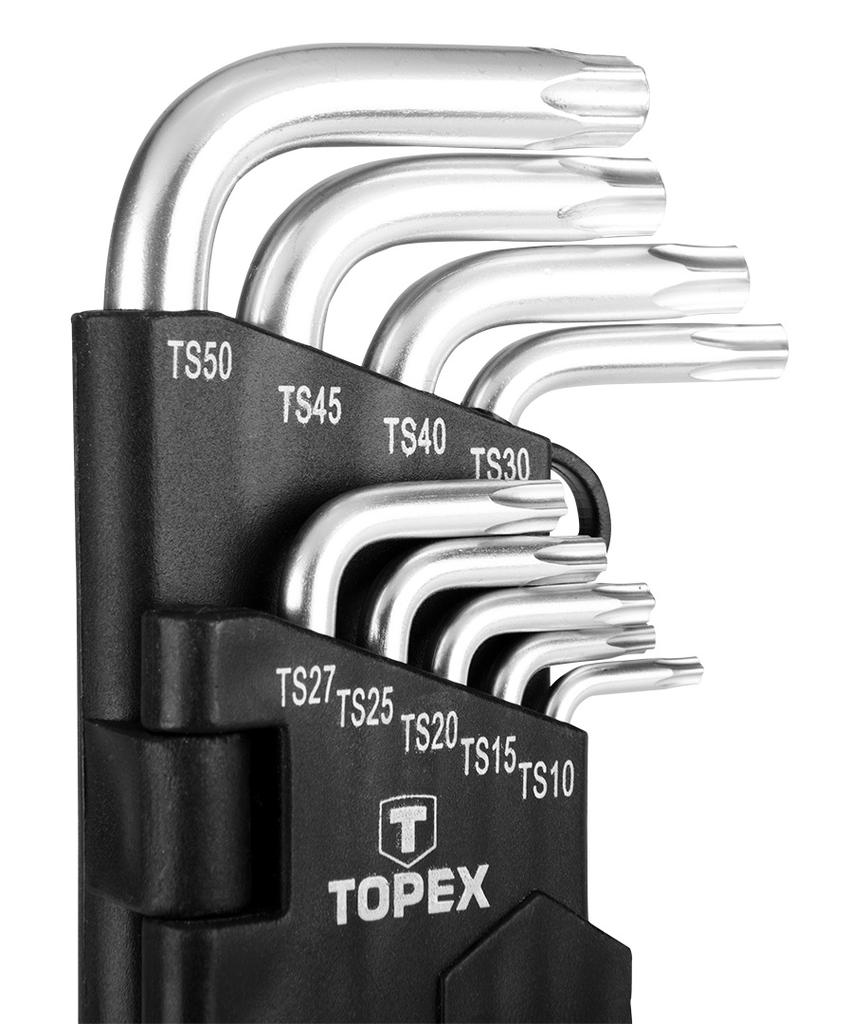 TS10-50 Pentagonal Wrenches, Set of 9
