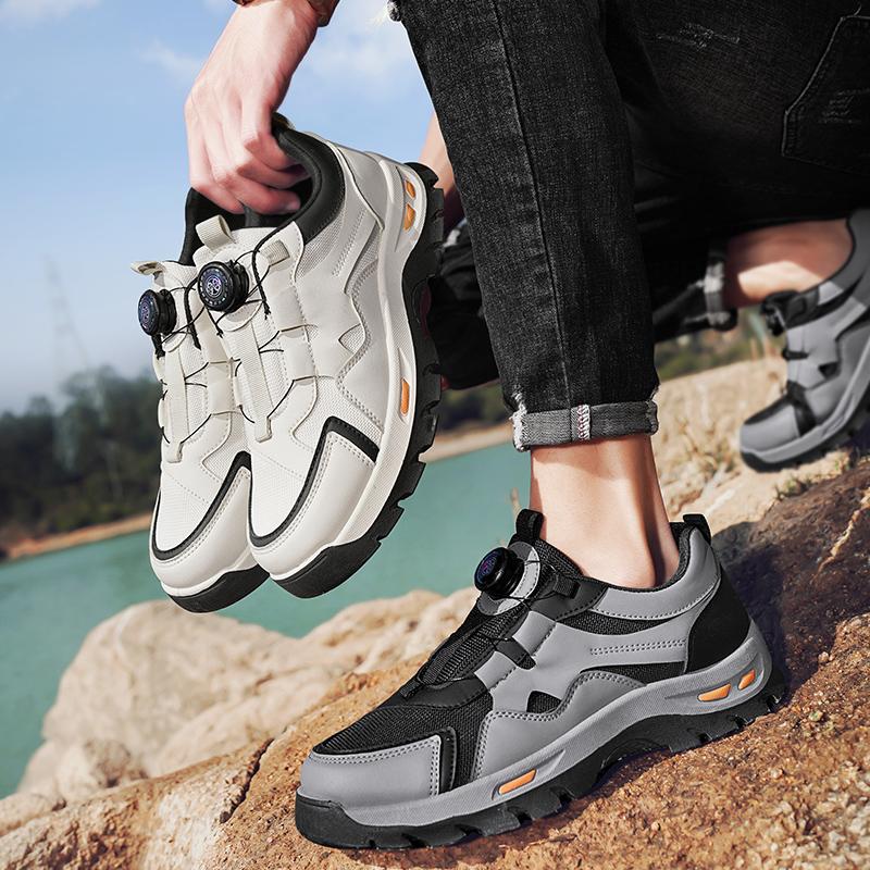 Men's Casual Sneakers Breathable Mesh Upper Soft Sole Comfort Simple and Stylish Low-Top Sneakers Trendy and Versatile