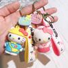 Entzückender Cartoon Hello Kitty Schlüsselanhänger Silikon Geschenke Perfekt Für Geburtstage Und Abschlussfeiern