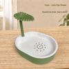 Large Bird Bath Basin for Parrots, Budgerigars, and Cockatiels – Built-in Birdcage Bathing Accessory