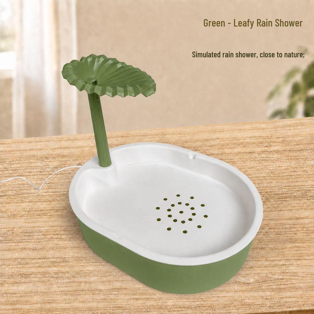 Large Bird Bath Basin for Parrots, Budgerigars, and Cockatiels – Built-in Birdcage Bathing Accessory