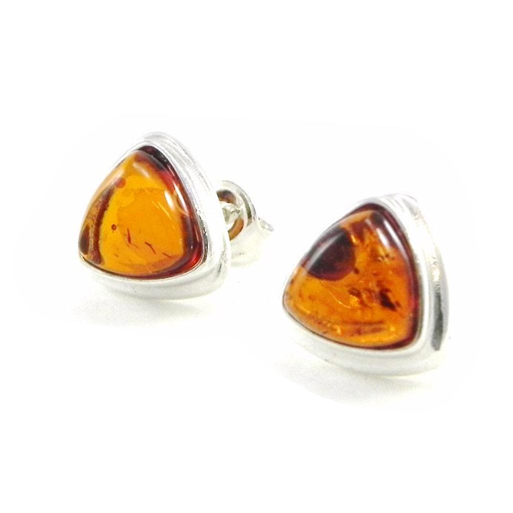 Les Trésors De Lily [I8956] - Amber 'Inspiration' Silver Earrings