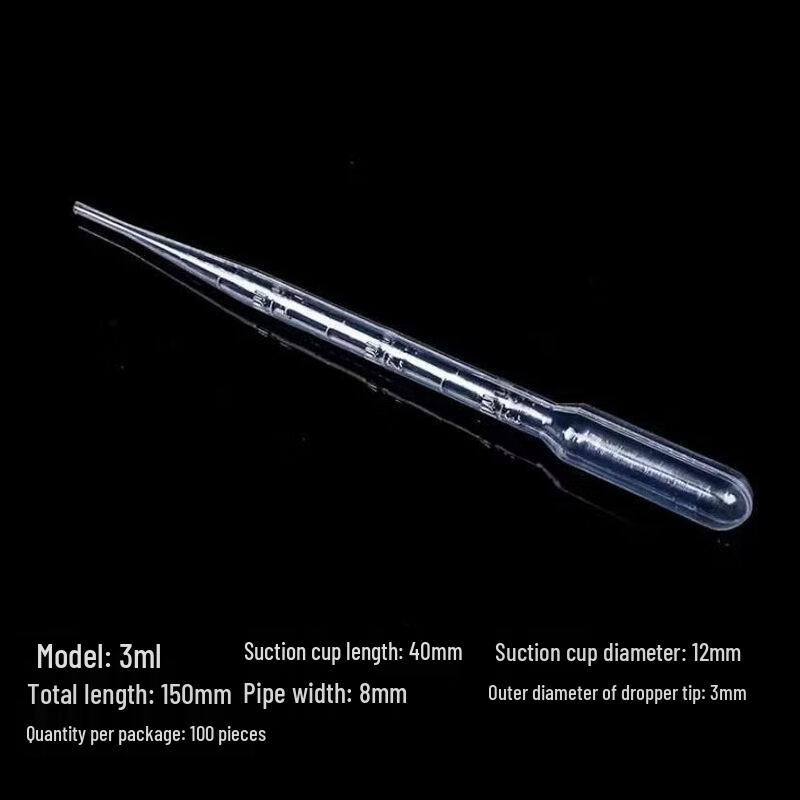 ZISIZ Graduated Disposable Plastic Droppers