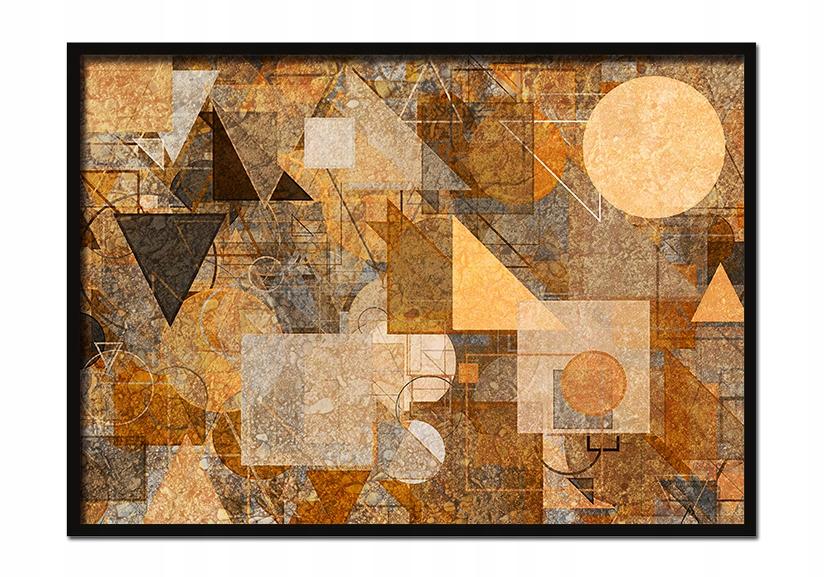 Picture poster In a frame 43x33 cm Geometry P618
