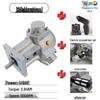 Piston Pneumatic Motor M1-M7-F-L-IEC with Forward/Reverse & Stepless Speed Regulation, Explosion-Proof Safety.