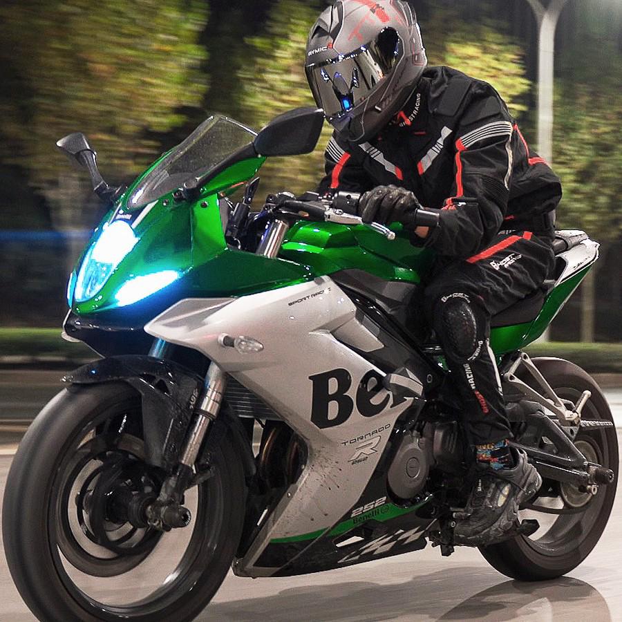 Four-Season Motorcycle Riding Suit: Durable, Windproof, Split-Type Pants, Fall-Resistant, Outdoor Sports Set
