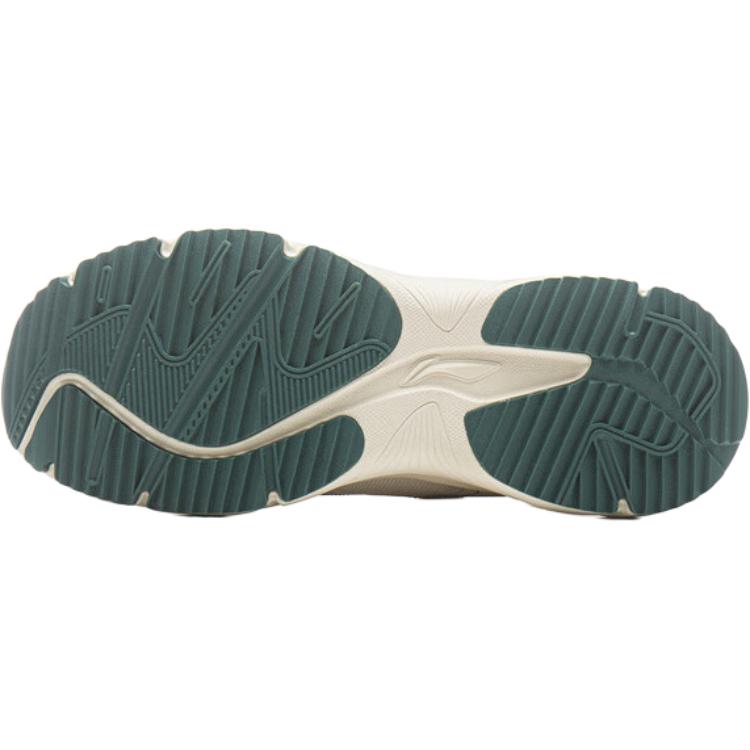 Li Ning Kids Comfortable Versatile Non-Slip Durable Low-Top Casual Shoes Kids sneaker Beige YKCU228-1