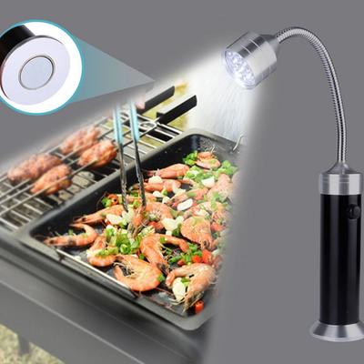 Barbecue Grill Light Grilling Accessories for Outdoor BBQ Flexible Weather Resistant Magnetic LED Lights Men Dad Gifts