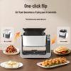 Keheal Flip-Over Air Fryer: Multi-Function Transparent Electric Oven for Frying & Stir-Frying.