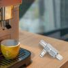 Coffee Maker Steam Valve Adapter Lightweight Aluminum Alloy for Easy Handling