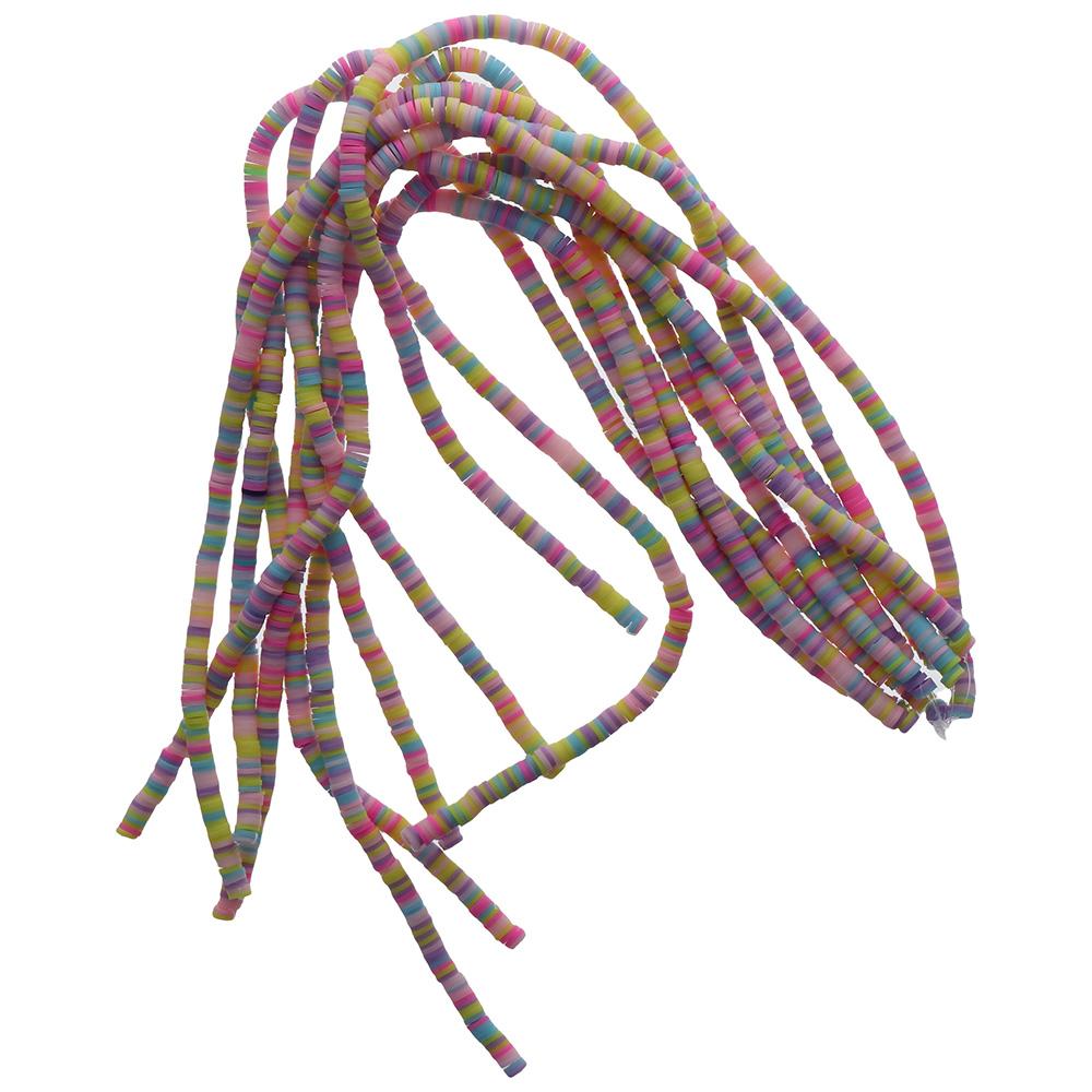 

Около 3200 шт. разноцветные пастельные глиняные бусины диаметром 6 мм, пастельные бусины из полимерной глины, бусины, ожерелье