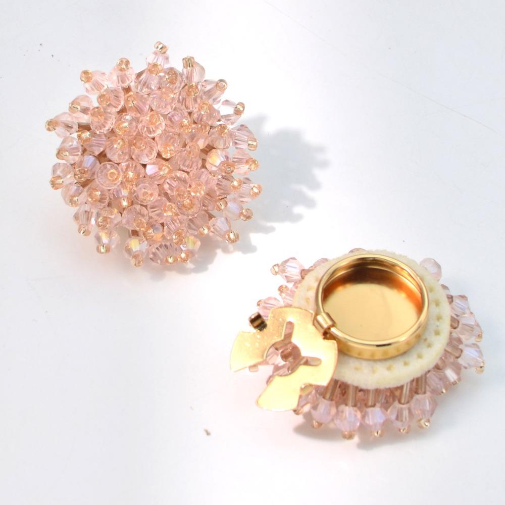 On Shirt Pearl Button Cover DIY Accessories Alloy Cufflinks Button Cover Flower Cufflinksble Decor
