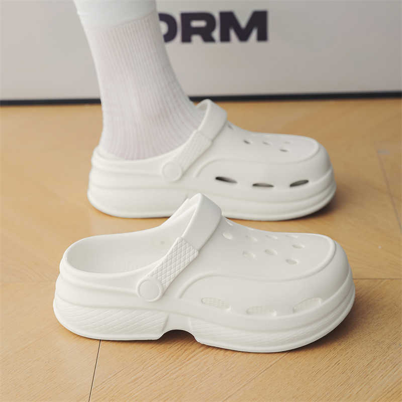 Fashion Half Breathable Skate Shose Slippers Shoes Summer Sandals For Women Sneakers Sport Items From China Industrial Sewing