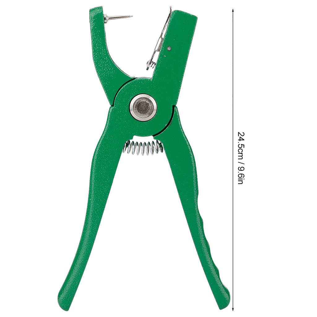 Aluminium Alloy Poultry Ear Tag Plier Equipment Livestock Marking Tool for Farm Animals