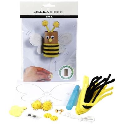 Mini kreativní sada pro děti, speciální recyklace - Včela