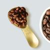 1 Pack Coffee Scoop, 1 Tablespoon, Stainless Steel Measuring Spoons for Ground Coffee, Sugar, Protein Powder, Tea Leaves (1, Gold, 15 Ml)