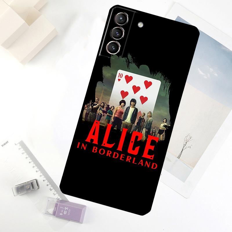 Alice in Borderland Phone Case For Samsung Galaxy S25 S24 S23 S22 S21 S20 Ultra S9 S10 Plus S23 FE S24 FE Cover