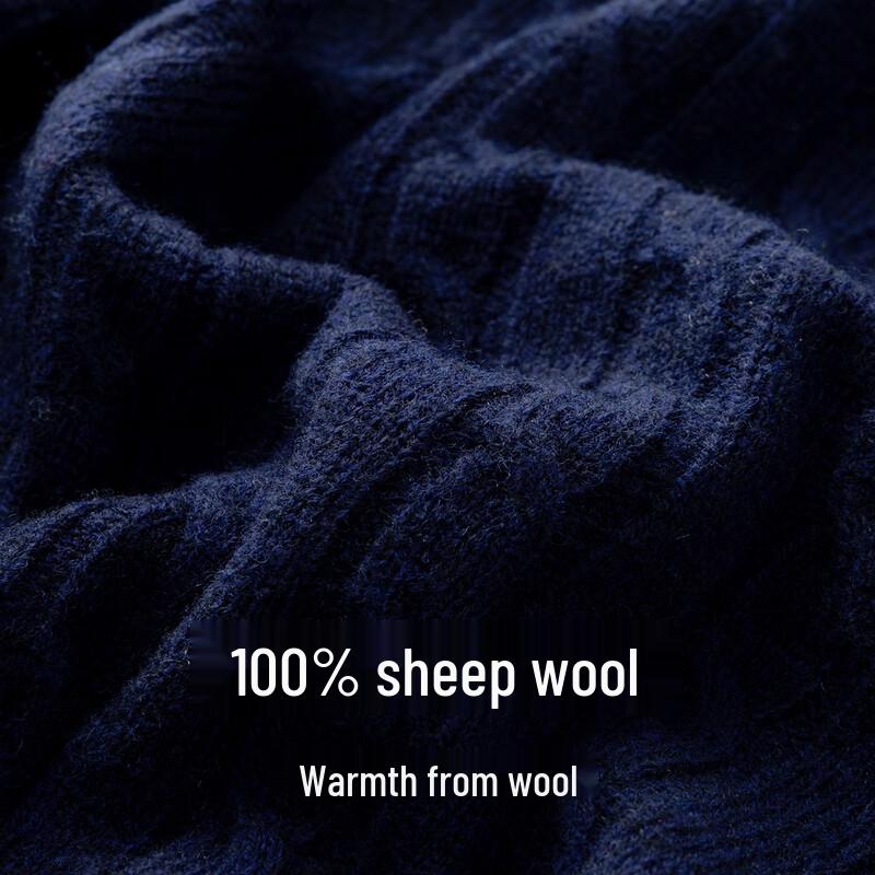 GIOVANNI VALENTINO Women's Pure Wool Faux Two-Piece Knitted Cardigan