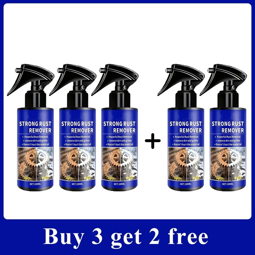 Automotive metal iron powder rust remover, quick wheel maintenance, cleaning, stain removal 5PCS