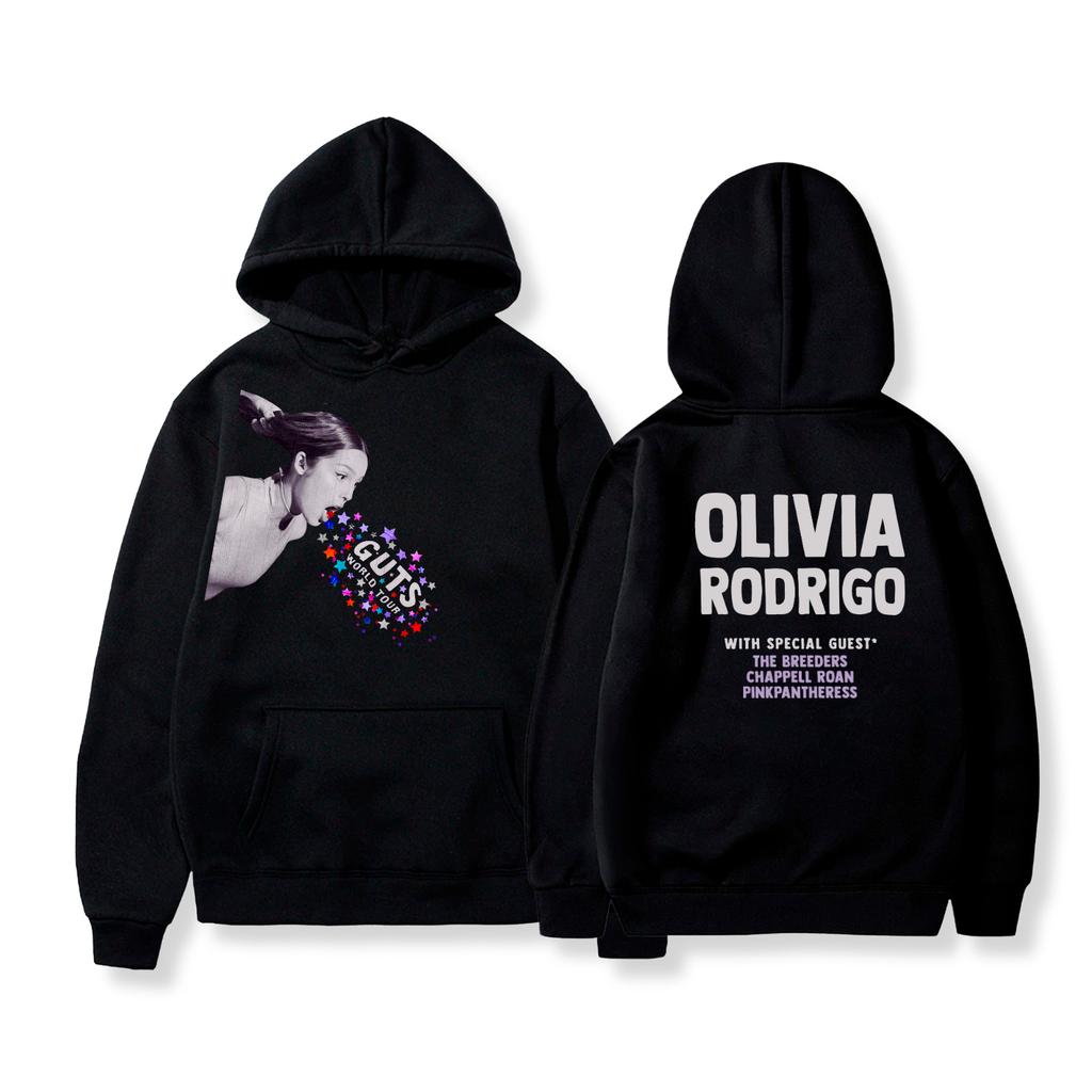 Guts Olivia Rodrigo Hoodies Women Men Hoodie Autumn Winter Clothes Casual Loose Oversized Y2k Sweatshirt Vintage Female Male Clothing
