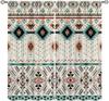 Vintage West Cowboy Window Curtains Rustic Wild West Cowboy Ride Horse and Desert Cactus Window Treatments for Bedroom Living