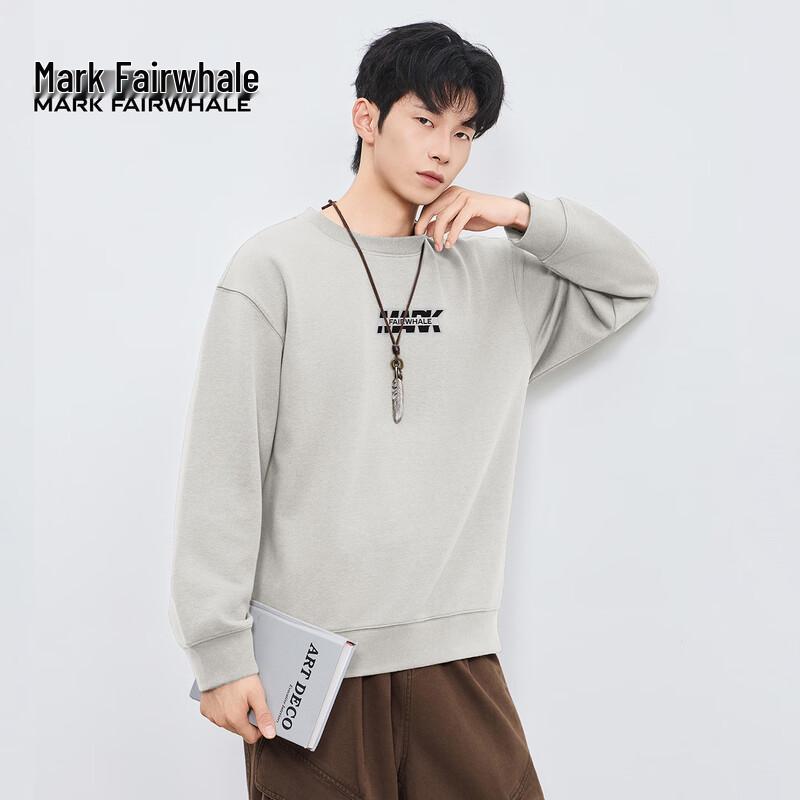 

Mark Fairwhale Men s Graphic Fleece Lined Crewneck Sweatshirt L