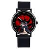 Naruto Analog Quartz Men Anime Black Watch Vintage