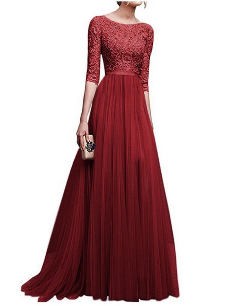 Fall/Winter  New Evening Gowns  Wish Bestseller Chiffon Long Dress