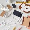 Kraft Paper Sticky Notes and Notepad Set with Blank Pages - Student Coil Notebook