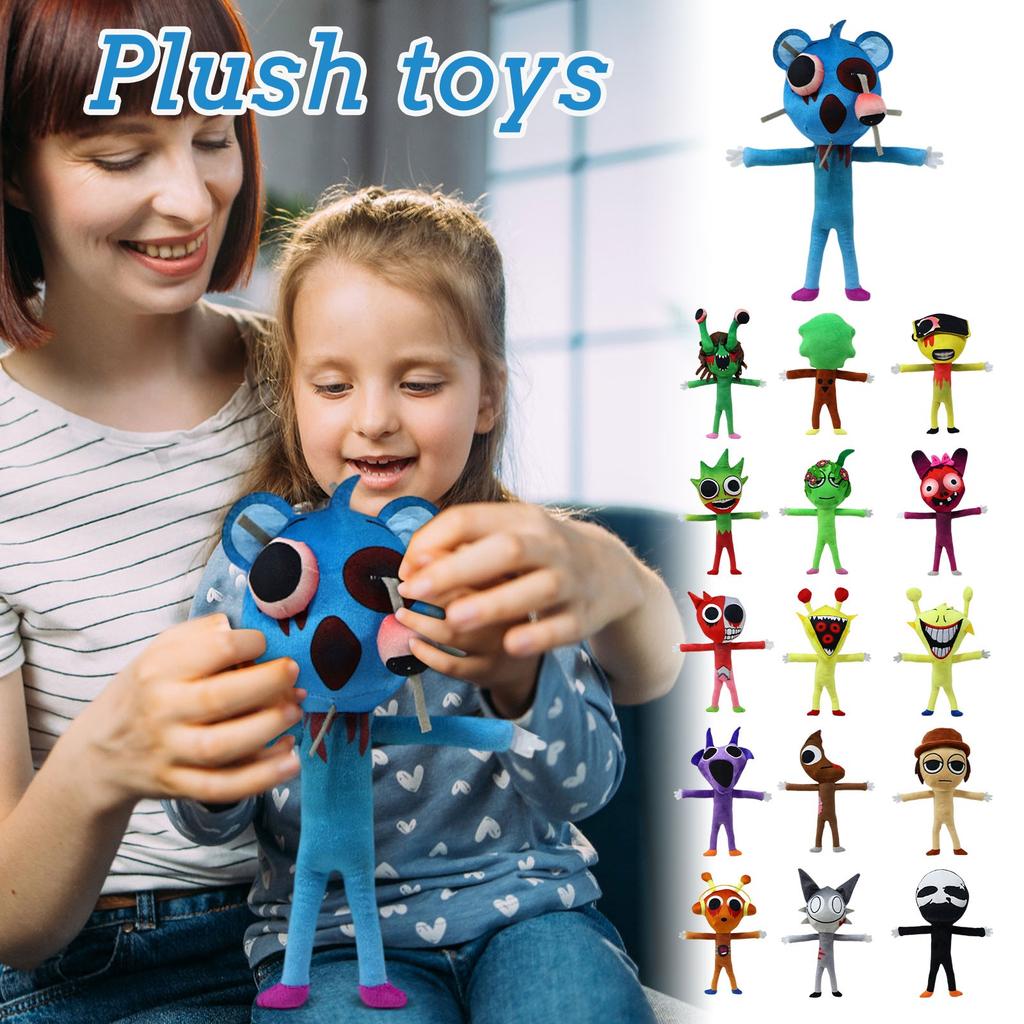 Cute Plush Doll Toy Gift Cartoon  Children's Rag Doll Doll