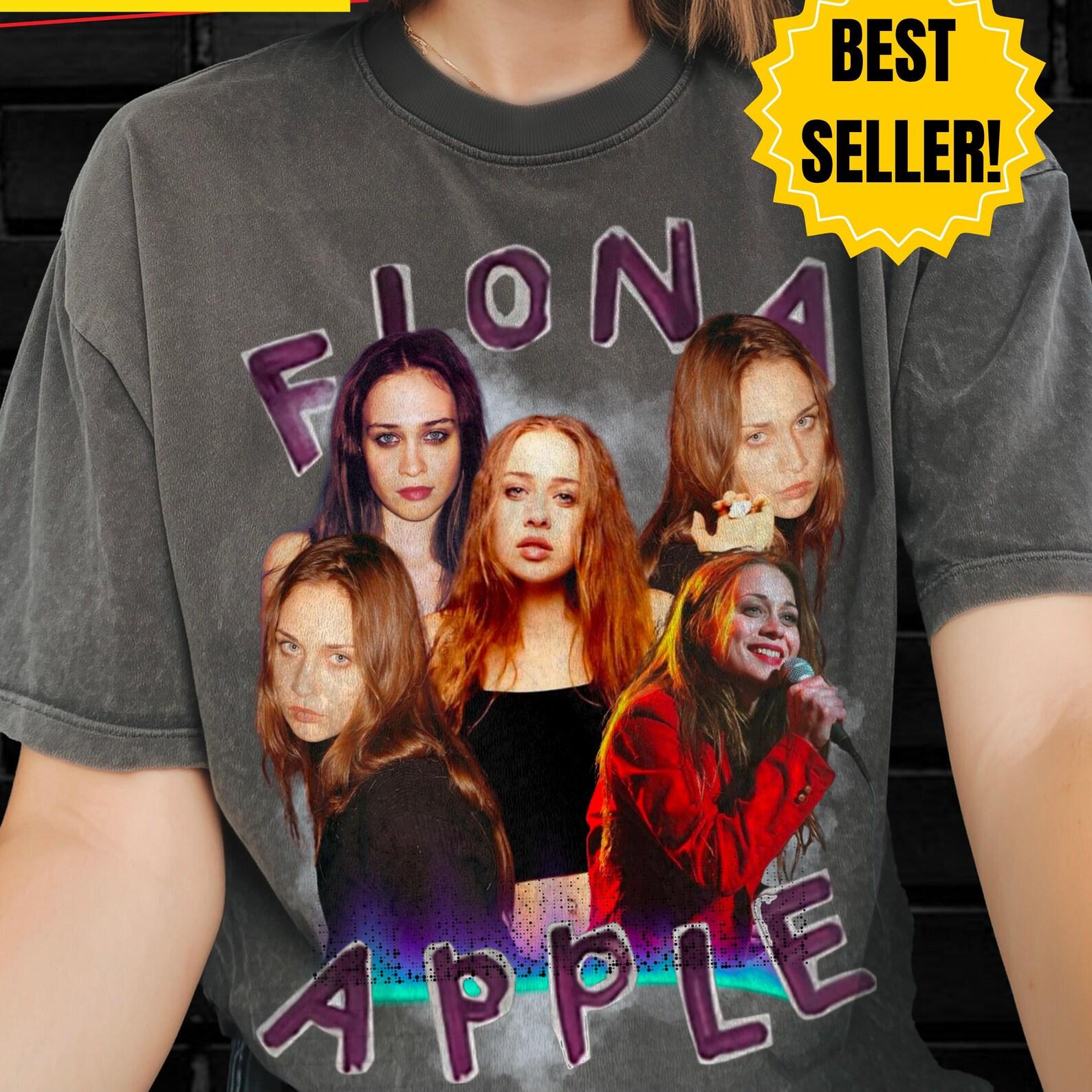 Fiona Apple Funny Tee, Fiona Apple Collage T-Shirt, Fiona Apple Merch, 2026 Fiona Apple Merch, Fiona Apple Fan Gift. 3XL