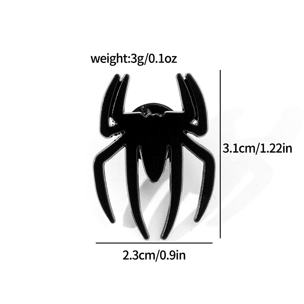 89 Spider-Man Alloy Brooch Marvel Superhero Spider-Man Metal Badge Backpack Jacket Personalized Decoration