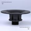 S708 HiFi 4" Silk Dome Audiophile Tweeter, 4 Ohm, 30W Speaker Unit