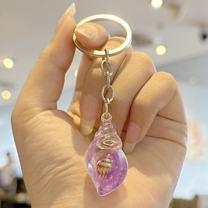 Светящийся акриловый брелок-ракушка для самостоятельного изготовления для пар