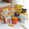 12pcs Food Sealing Clip Household Kitchen Plastic Sealing Clip Snack Preservation Clip Moisture-proof Sealing Device Refrigerator