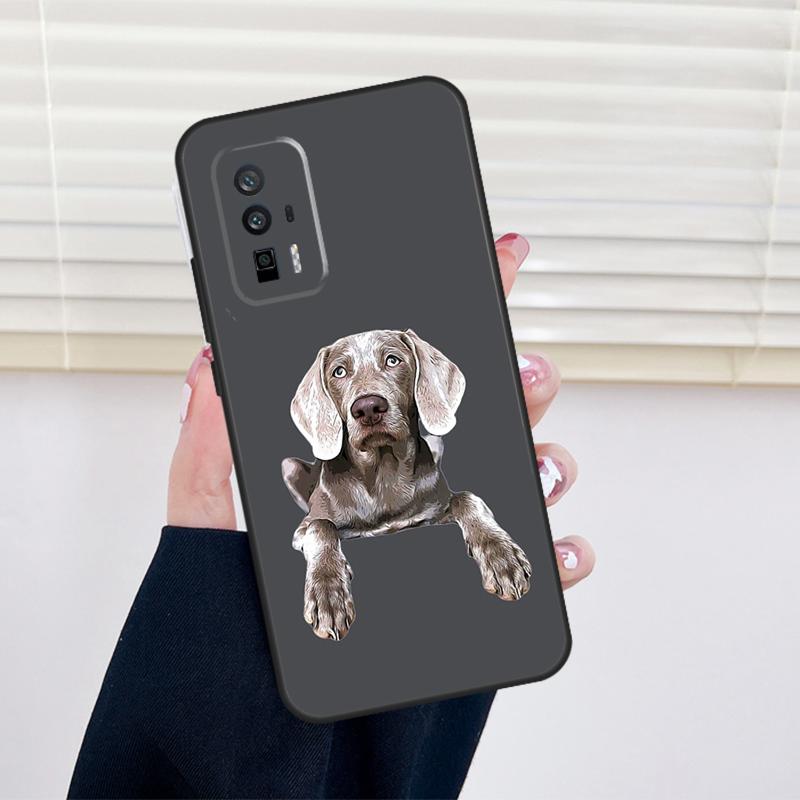 Weimaraner Dog Cover For Xiaomi 13 14 15 Ultra 11T 12T 13T 14T Pro POCO X7 Pro X3 X5 X6 M6 F5 F6 Pro Case