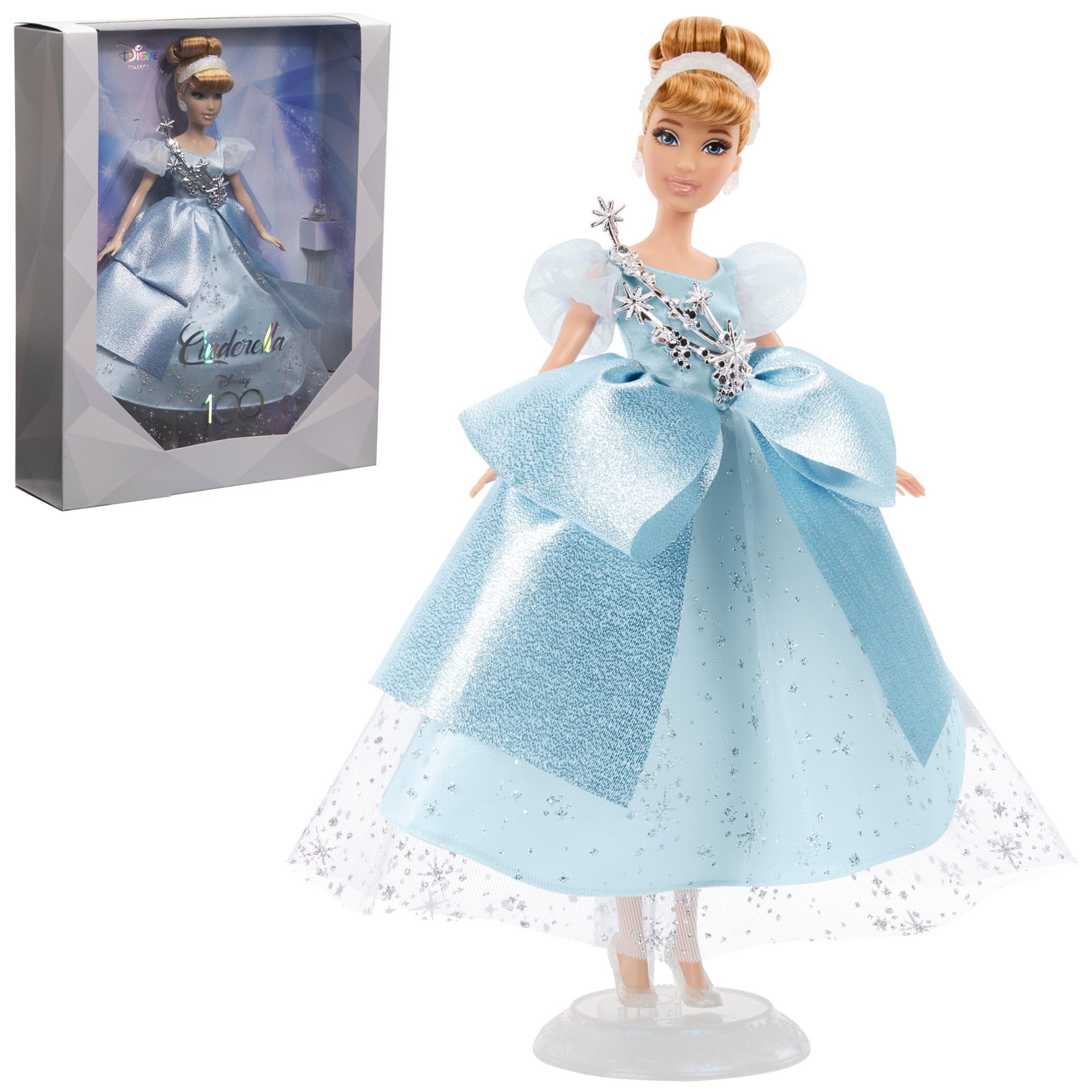 

Disney Disney Princess Cinderella Platinum [Кукла-наряд] [Празднование 100-летия Disney] [От 6 лет] HLX60