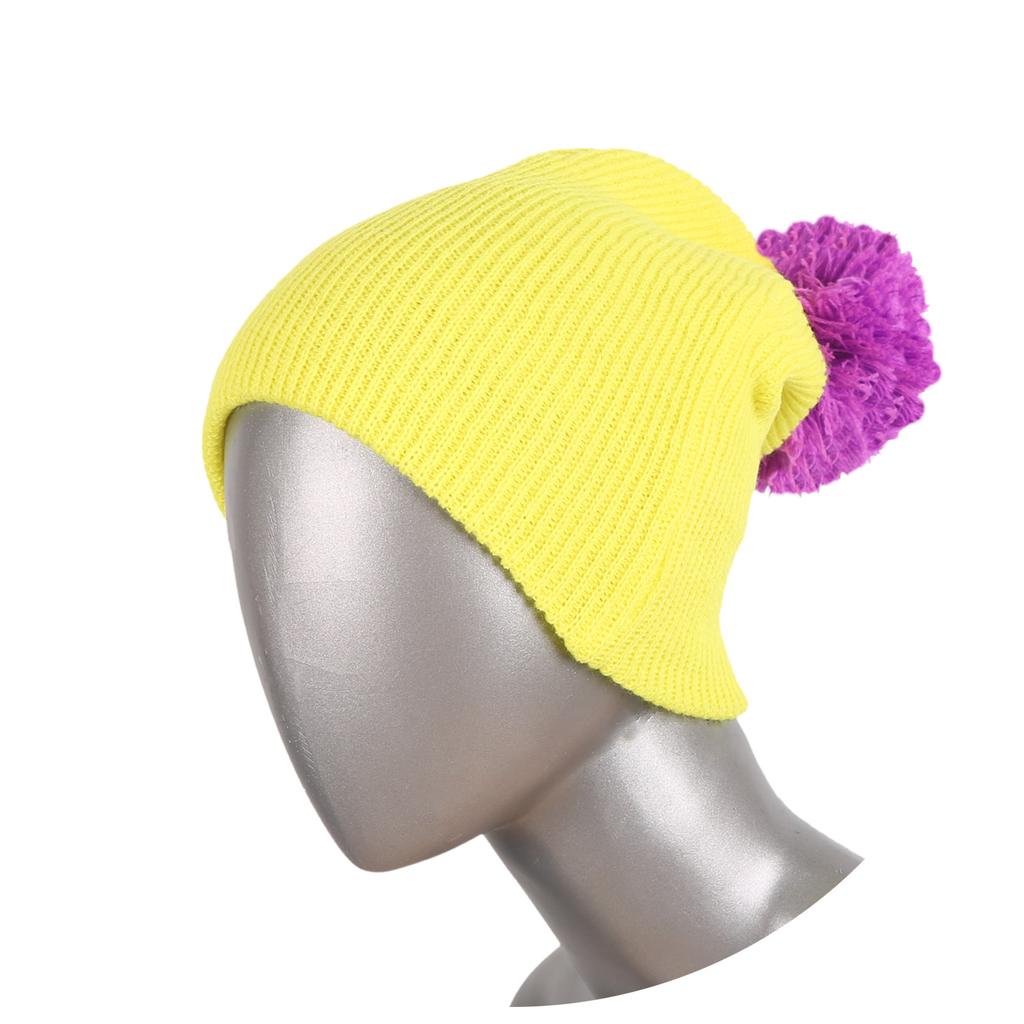 Yobseu Mallard Logo Beanie. Unisex. L.Yellow