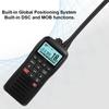 Marine Handheld Handset Radio VHF Floating IPX7 Waterproof Built In Global Positioning System  DSC