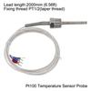 Fixed Thread Stainless Steel Probe Sensor Pt Ohm Protection Tube Stainless Steel