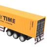 1:48 Container Truck Toy, Construction Truck Model Toy, Kids Collection Christmas Gift Birthday Gift Yellow, Cargo Truck