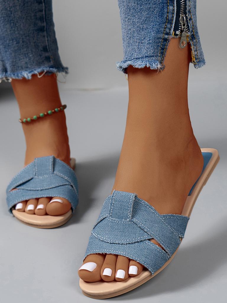 New Summer Designer Women'S Solid Color Fashion Slippers Zapatos De Mujer Women'S Shoes Slippers Women Slippers Women Shoes