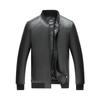 New Spring and Autumn Leather Jacket for Men, Three-dimensional Embossed High-end Baseball Uniform, Trendy Leather Jacket