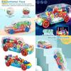 Transparent Gear Big G Electric Toy Car With Light And Music For Kids Emotional Development