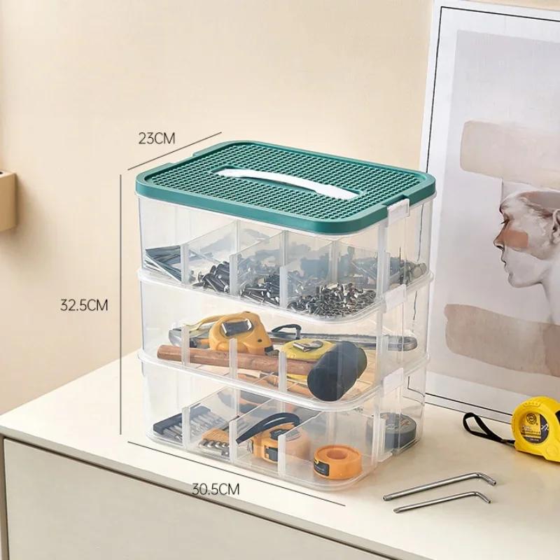 LEGO Aufbewahrungsbox, stapelbar, großes Fassungsvermögen, Spielzeug-Organizer zum Sortieren kleiner Steine und Aufbewahren von Komponenten, wichtige Spielsachen fürs Kinderspielzimmer