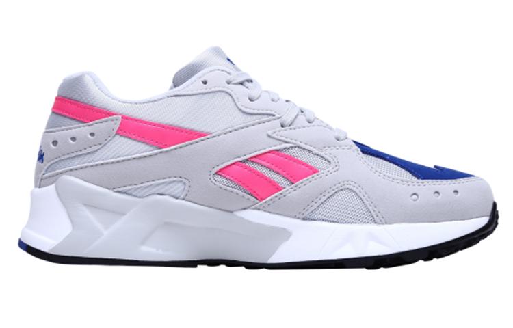 Men's Sneakers Reebok Aztrek Grey Acid Pink Royal White Grey/Acid Pink/Royal/White