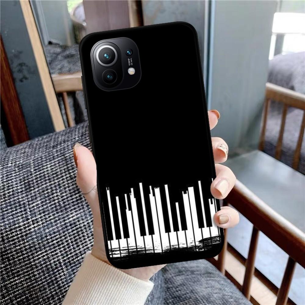Piano Keys Musical Phone Case For Samsung S 20 21 22 23 Plus Ultra For Redmi Note 8 9 10 11 For Huawei Y 5 6 9