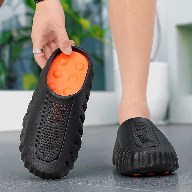 Yaz Erkek Sandalet Plaj Terlik Moda Açık Terlik Rahat Plaj Su Sporları Ayakkabı Nefes Hollow Flip Flop Ucuz Erkek Aqua Sneaker