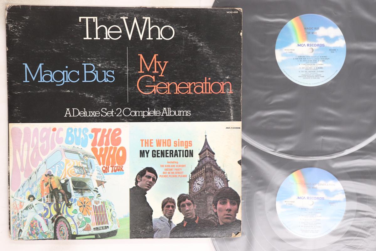 

LP Record WHO - Magic Bus / The Who Sings My Genera MCA24068 MCA 1980 US Rock Used