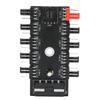 Fan Hub 4‑Pin PWM Integrated Power Supply Adapter Cable 1 To 10 Splitter for CPU CoolingIDE Port